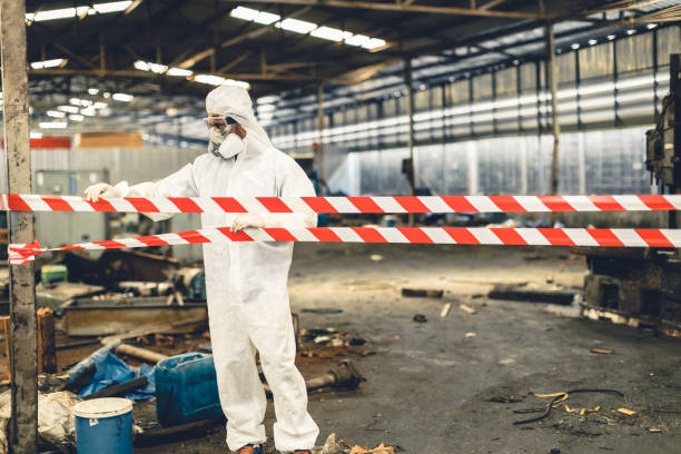 Professional Odor Removal technician working in La Honda, CA